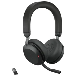 JABRA Evolve2 75 Link 380/390a UC Stereo black Ladestation