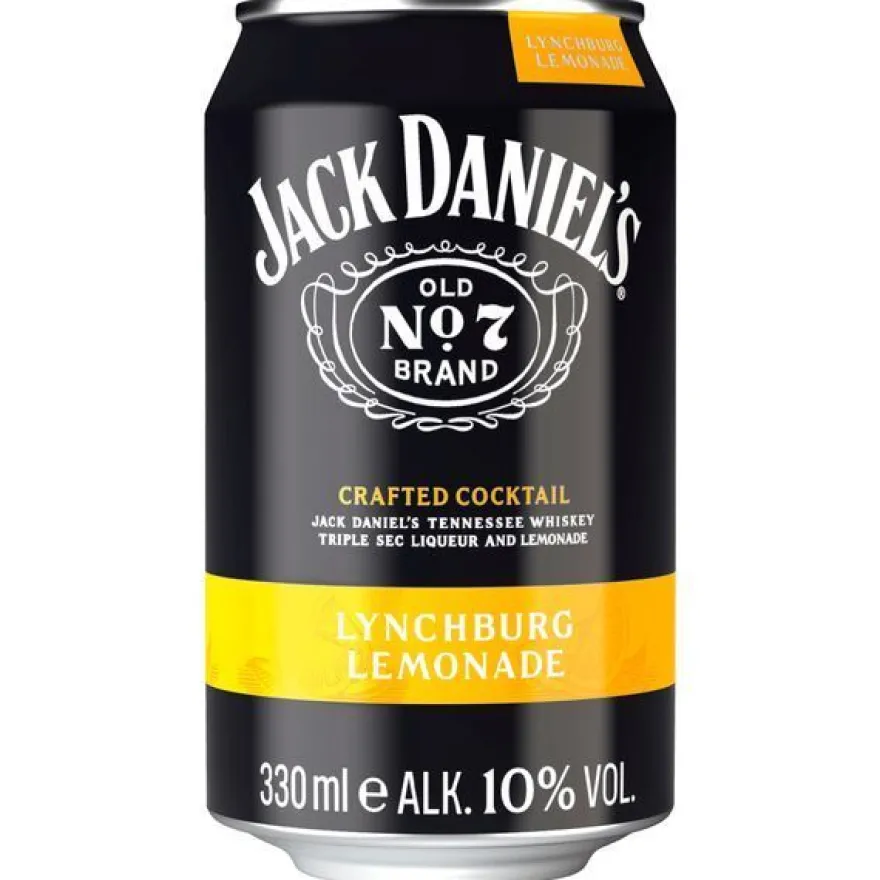 Jack Daniel´s Lynchburg Lemonade 10 vol. No. 7 0,33L Dose, 12er Pack (12x0,33L)