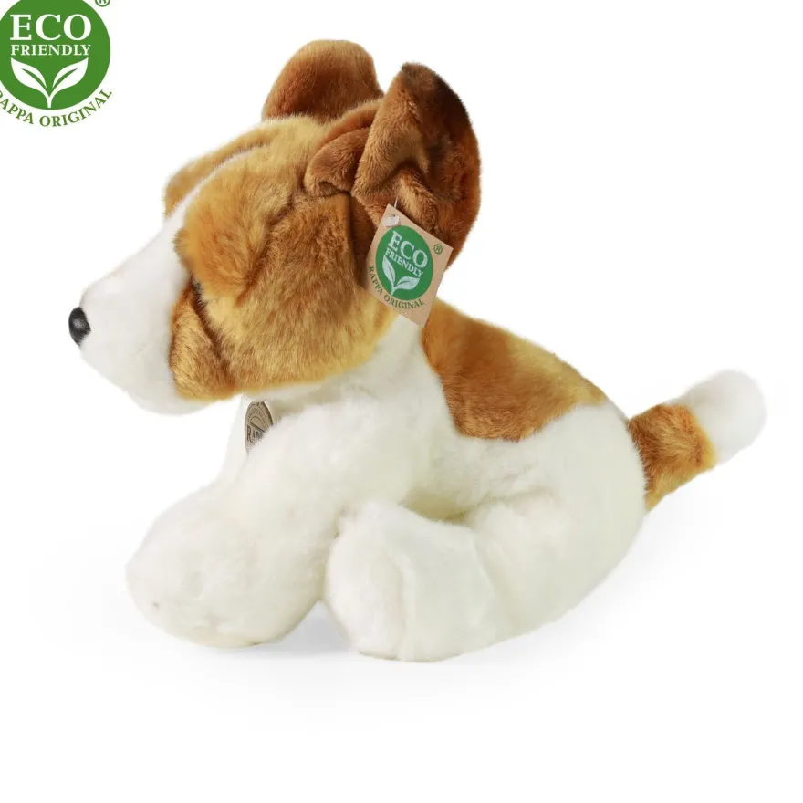 Jack Russel Terrier L= 26 cm, HUND Plüschtier Stofftier Kuscheltier Plüsch