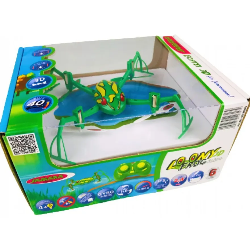 Jamara Loony Frog Drohne, 20 x 10 x 16cm