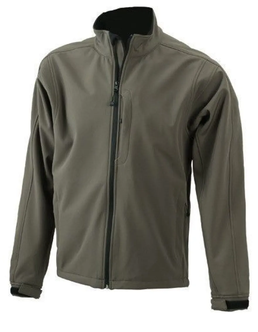 James & Nicholson Men´s Softshell Jacket Herren Softshell S - 5XL JN135