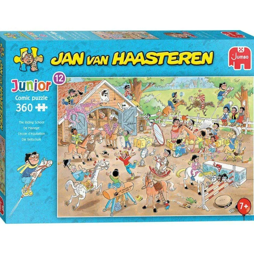 Jan van Haasteren Puzzle Junior - Die Hofreitschule, 360 Teile