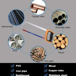 JatilEr 30tlg. Bi-Metall Metallsägeblätter Set 300mm (14, 18, 24 TPI)