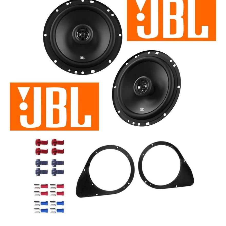 JBL Auto Lautsprecher Boxen 16,5cm Koax 165mm für Fiat 500 2007-2016 (Gr. 6,5 in)