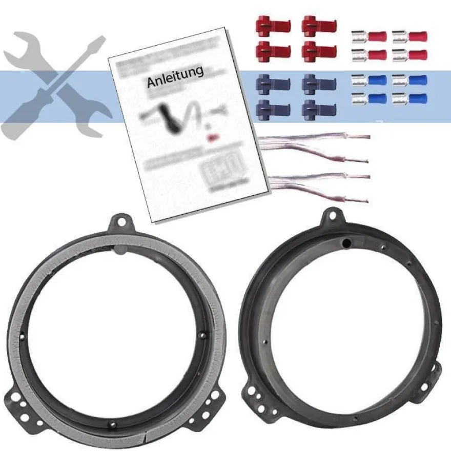 JBL Auto Lautsprecher Boxen 16,5cm Koax 165mm für Audi A3 Sportback alle