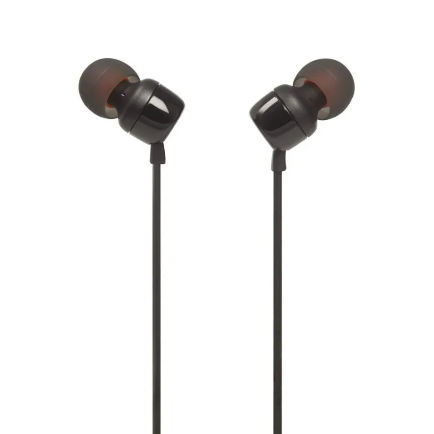 JBL Tune 110 In-Ear-Kopfhörer mit Fernbedienung 3,5mm schwarz