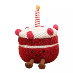 Jellycat Original Kirsche Kuchen Kuscheltier Spielzeug Plüschtier Geschenk