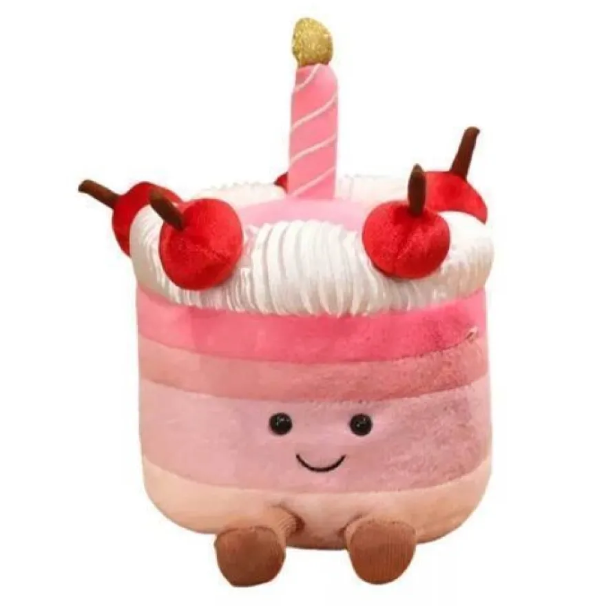 Jellycat Original Kirsche Kuchen Kuscheltier Spielzeug Plüschtier Geschenk