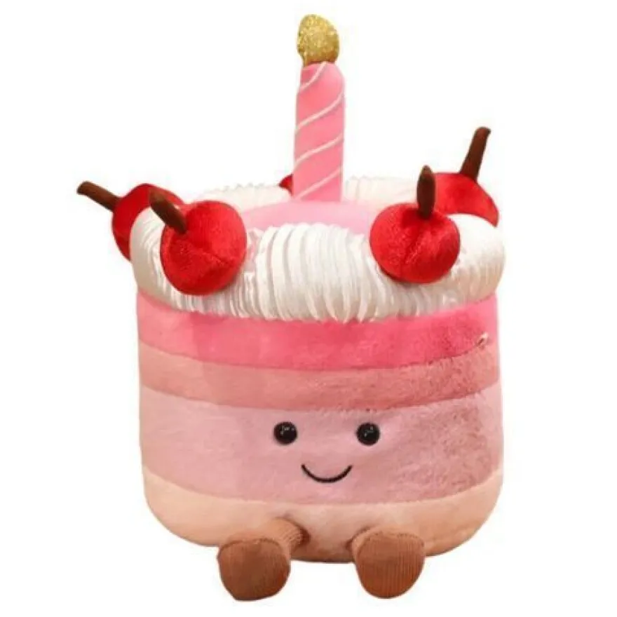 Jellycat Original Kirsche Kuchen Kuscheltier Spielzeug Plüschtier Geschenk