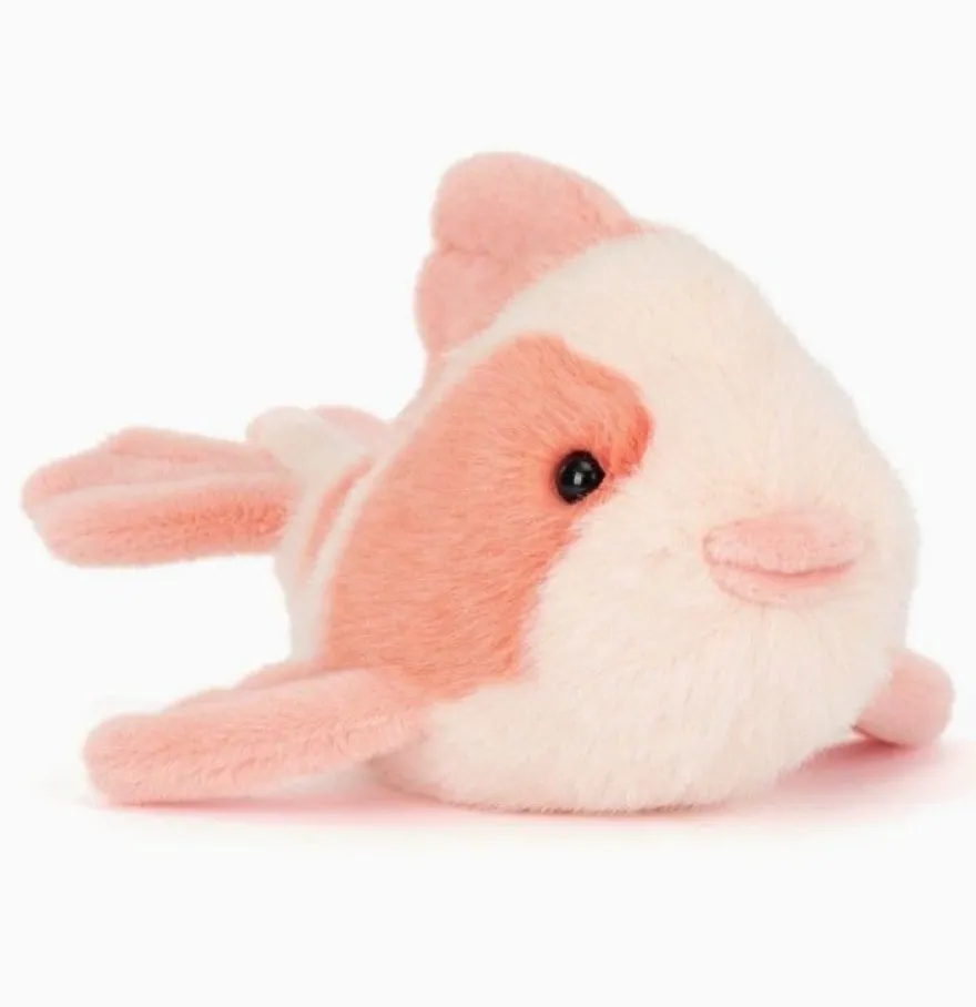 Jellycat Tierkissen / Obst-Plüschtier / Koi-Karpfen (20 cm)