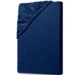 Jersey Spannbettlaken aus 100% Baumwolle - 140-160×200 cm, atmungsaktiv & Öko-Tex