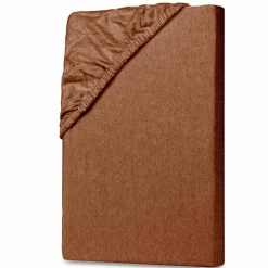 Jersey Spannbettlaken aus 100% Baumwolle - 140-160×200 cm, atmungsaktiv & Öko-Tex