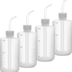 Jesstolo 3 Stück Spritzflasche Laborflasche 250ml Transparent Sprühflasche