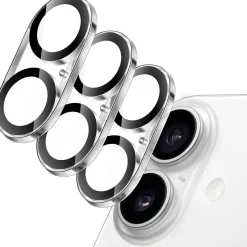 JETech Kameraschutz für iPhone 17 6,3 Zoll, 9H Gehärtetes Glas, Anti-Kratzer