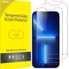 JETech Panzerglas Schutzfolie für iPhone 13 Pro Max 6,7 Zoll 3er Pack