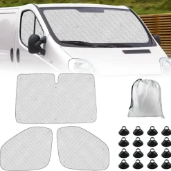 JinsenTGG Thermomatte Ersatz für Renault Trafic/Opel Vivaro 2001-2014