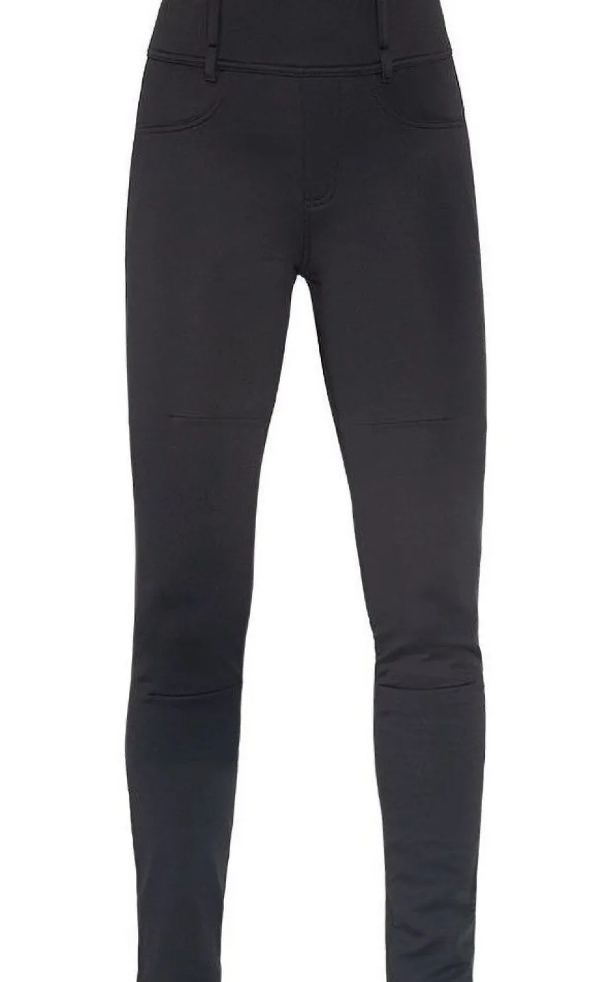 John Doe Motorrad Hose Jeggy Women Black