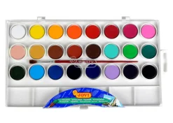 Jovi Wasserfaben 24 Farben je 22ml mit Pinsel