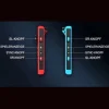 Joypad (L/R) kompatibel mit Switch, Gamepad Controller mit LED/Turbo/Wake-up/Screensh