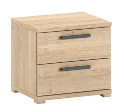 Jugendzimmer Set Keelia Eiche mit Bett Kleiderschrank