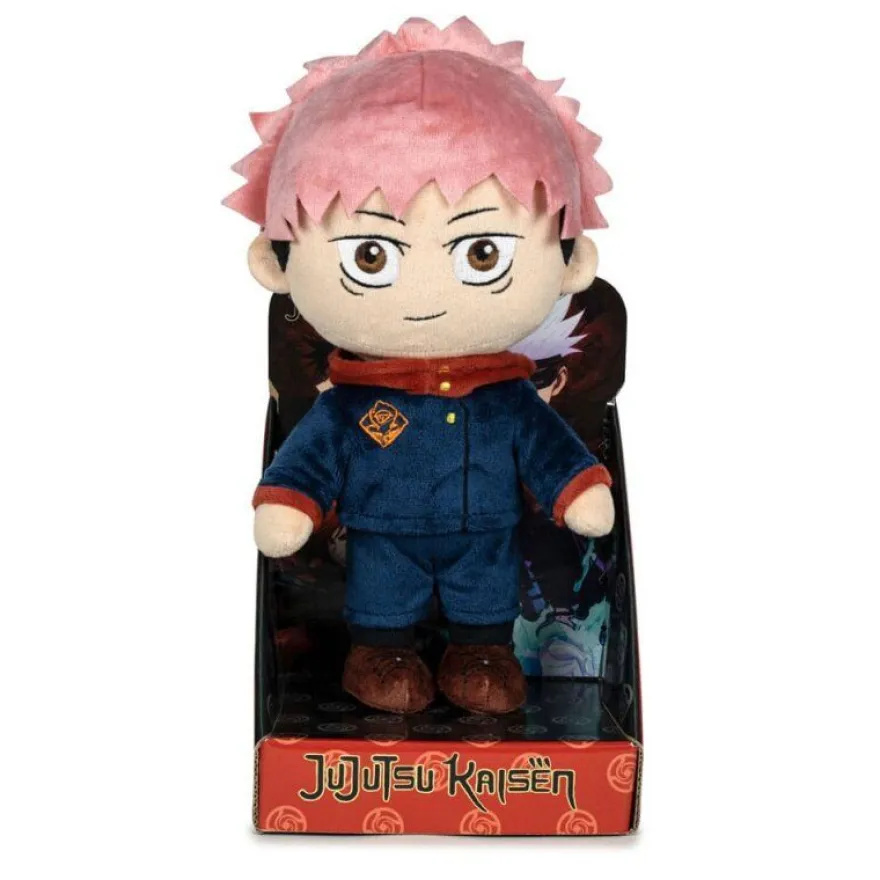 Jujutsu Kaisen Itadori Plüschfigur 27 cm Plüsch Kuscheltier Anime Stoffpuppe
