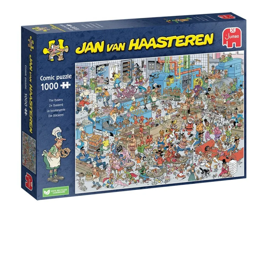Jumbo Spiele 1110100310 Jan van Haasteren Die Bäckerei 1000 Teile Puzzle
