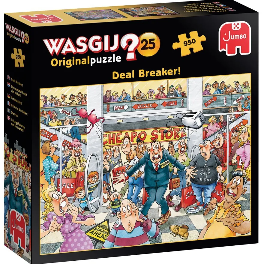 Jumbo Spiele 1119800267 Wasgij Original 25 Preisknaller! 950 Teile Puzzle