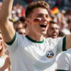 JUNG Deutschland WM 2026 Trikot T Shirt Größe M Fanartikel Fußball Weltmeisterschaft