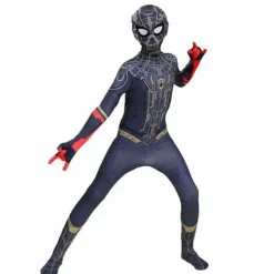 Jungen Spiderman Kostum Maske Karneval Fasching Cosplay Party Kinder Kleidung