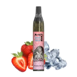 JUNG Jumex 600 Strawberry ICE Vape mit Nikotin Einweg 600Züge E Zigarette Verdam