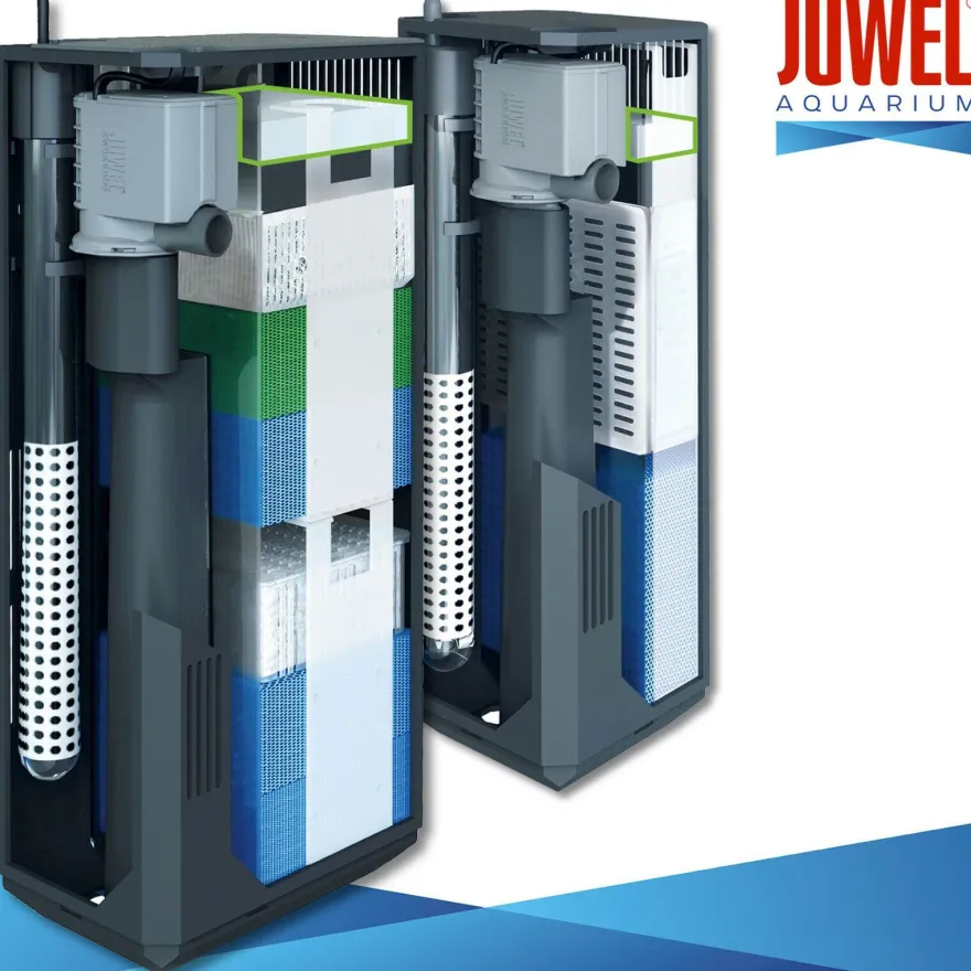 Juwel 2 x 5 Stück bioPad Filterwatte L Aquarium Filtermedien Schwamm Flies Watte