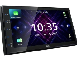 JVC Autoradio Apple CarPlay Android Auto DAB+ für Lexus GX 2003-2009 schwarz