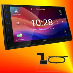 JVC KW-M595DBT DAB+ UKW Autoradio Antenne Apple CarPlay Android Auto