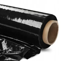 KADAX Stretchfolie, Handfolie, Wickelfolie, Transport, Schwarz, 6 Stück