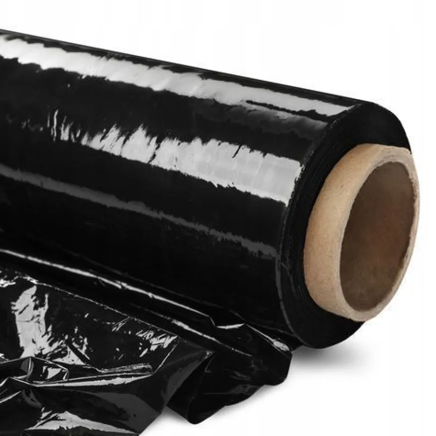 KADAX Stretchfolie, Handfolie, Wickelfolie, Transport, Schwarz, 6 Stück