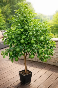 Kaffir Limette 140-180 cm Citrus Hystrix Kaffernlimette Combava Pflanze