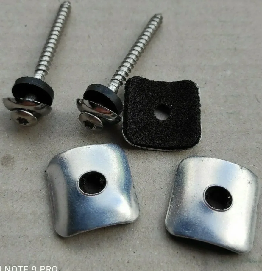 Kalotten 25x25mm Sinus 76/18 + Abstandhalter Sinus 76/18 + Spenglerschrauben 4,5x55