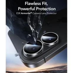 Kameralinsenschutz für iPhone 16/16 Plus, gehärtetes Glas, 1 Stück, Armorite