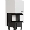 Kamineinsatz KRATKI REGNOR 680/280 7 kW Ø 160 3 seiten glas