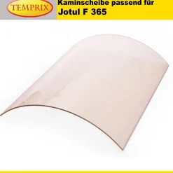 Kaminglas für Jotul Ofenmodelle mit gebogener und prismatischer Glas Sichtscheibe