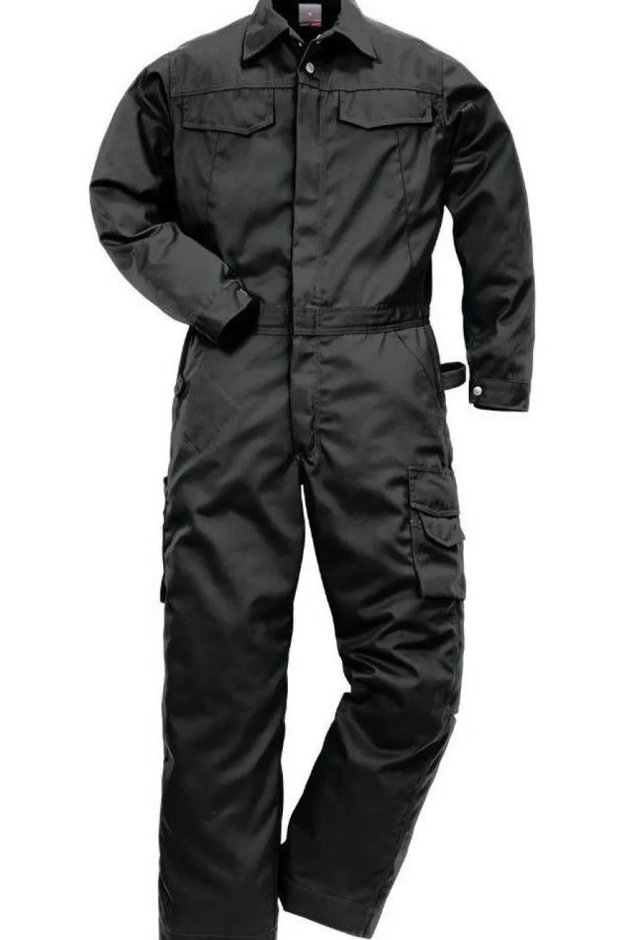 Kansas Industrie-Overall Icon One Overall 8111 LUXE Schwarz