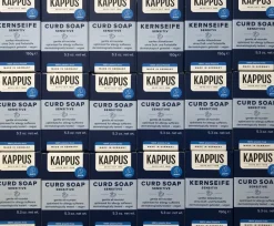 Kappus Kernseife sensitiv vegan 18x150g Packung (Gr. Standardgröße)