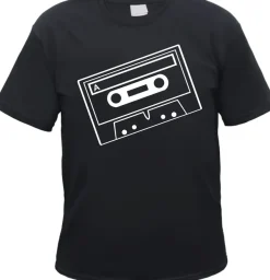 Kassette Herren T-Shirt - Tee Shirt MC 80er Jahre