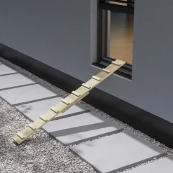 Katzenleiter Katzentreppe Katzenstufe für Balkon Treppe 3m mit Metallhaken 9752