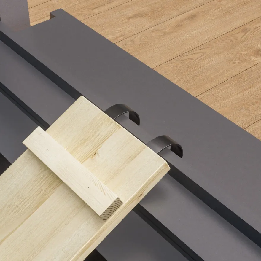 Katzenleiter Katzentreppe Katzenstufe für Balkon Treppe 4m mit Metallhaken 9753