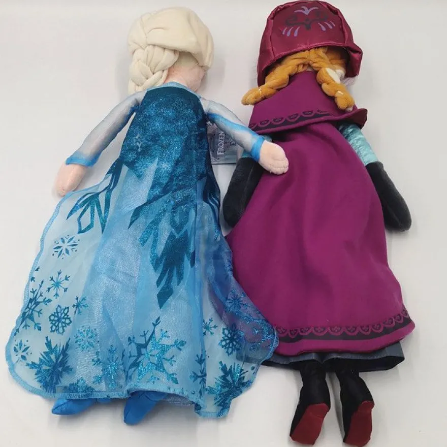 Kawaii Elsa Anna Stoffpuppen Kinder Soother Plüsch Spielzeug Film Frozen Merchandise