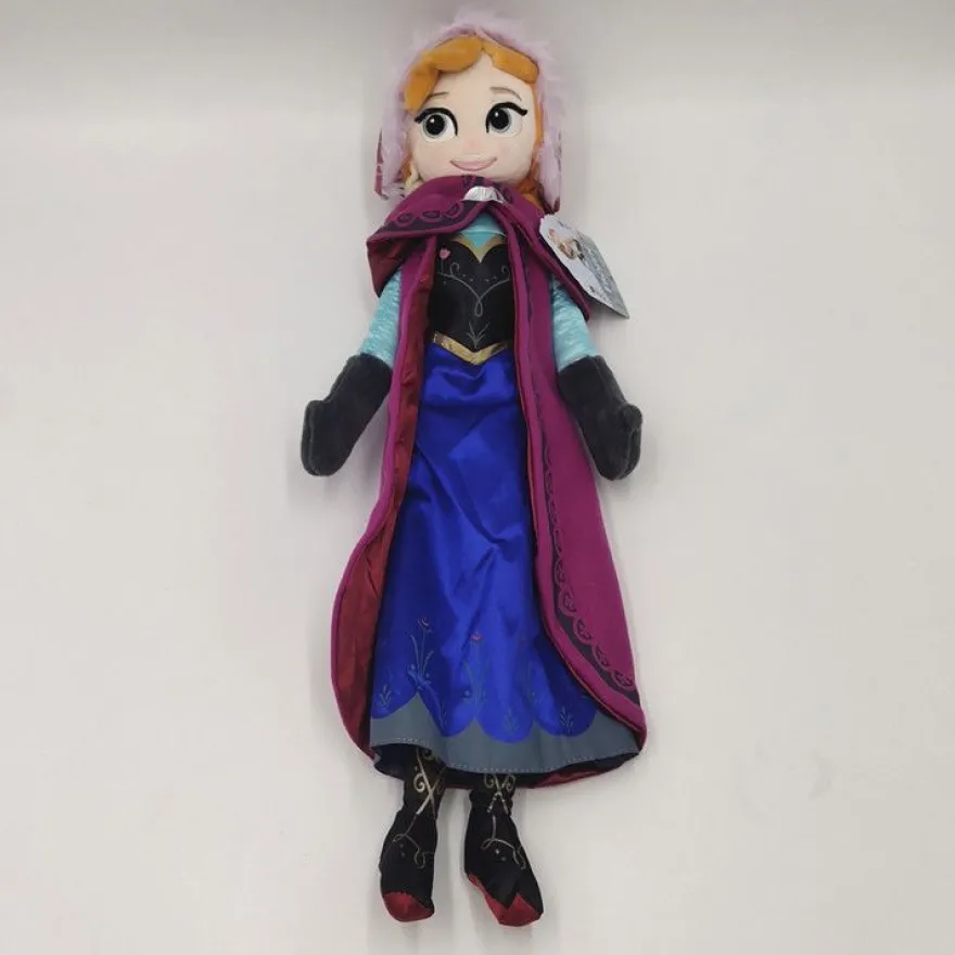 Kawaii Elsa Anna Stoffpuppen Kinder Soother Plüsch Spielzeug Film Frozen Merchandise
