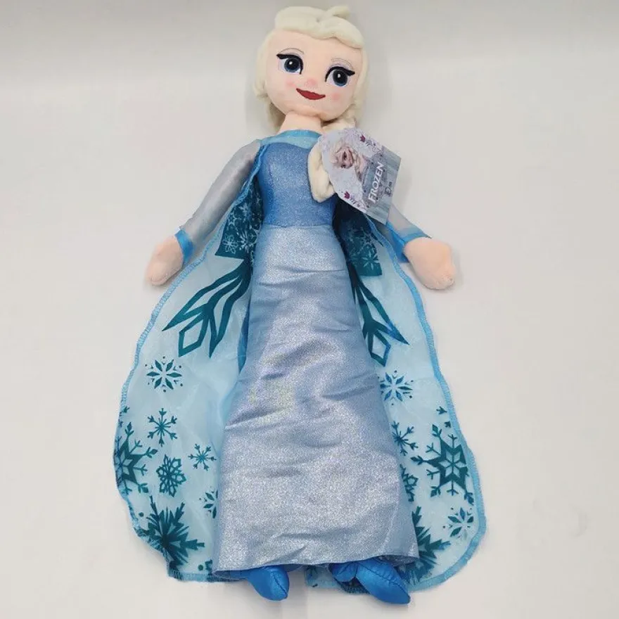 Kawaii Elsa Anna Stoffpuppen Kinder Soother Plüsch Spielzeug Film Frozen Merchandise