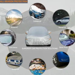 Kayme Autoplane für Audi Q3 (2012-2025), 6-lagige Vollgarage, wasserdicht