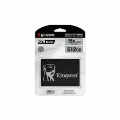 KC600 512 GB (schwarz, SATA 6 Gb/s, 2,5